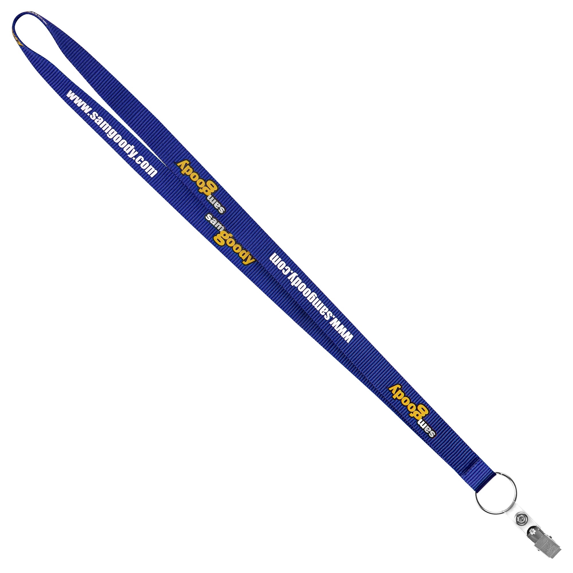 3/4" Recycled Screen Printed Lanyard 2