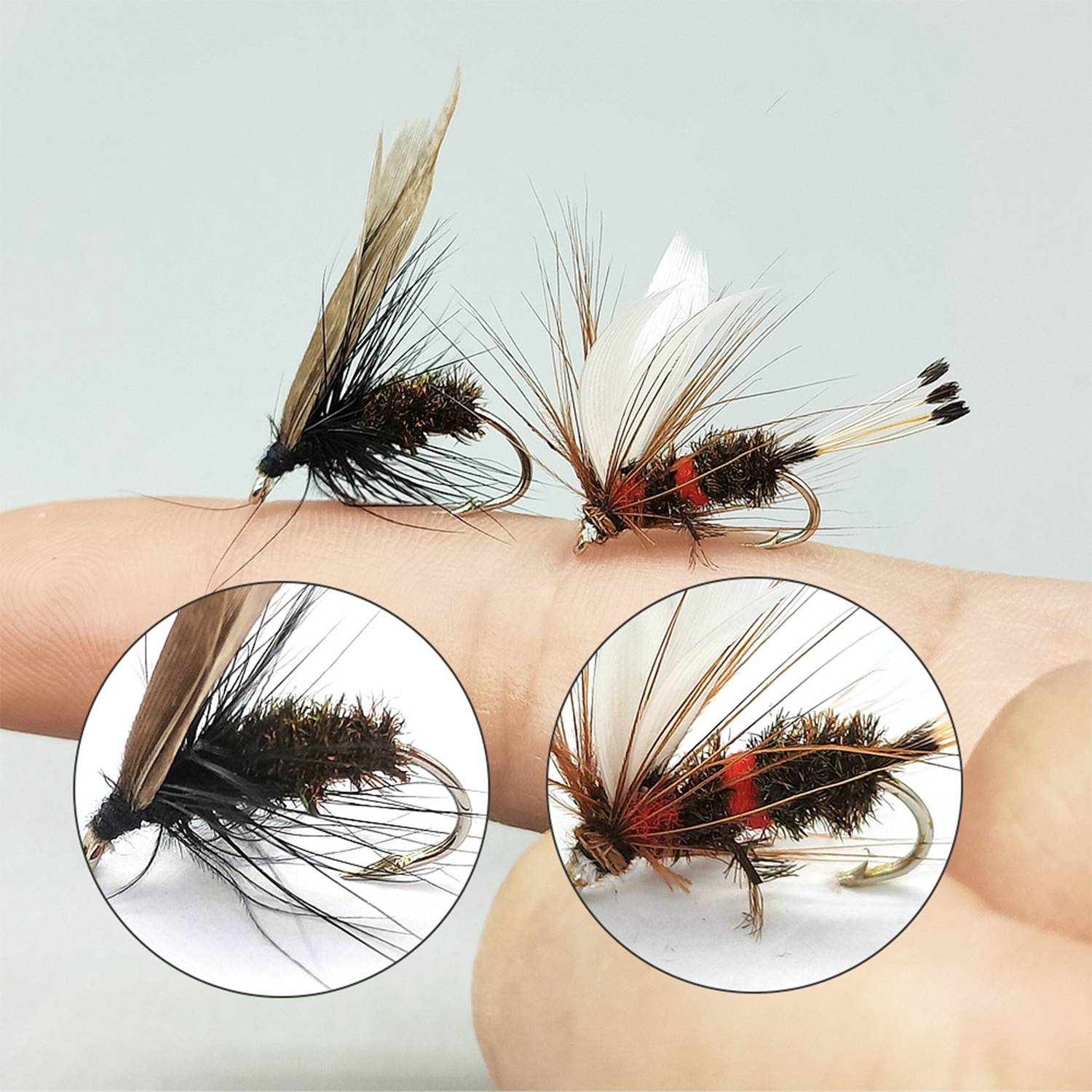 Six Fly-Fishing Flies in Kit 7