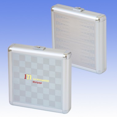 ALUMINUM CHESS & BACKGAMMON 1