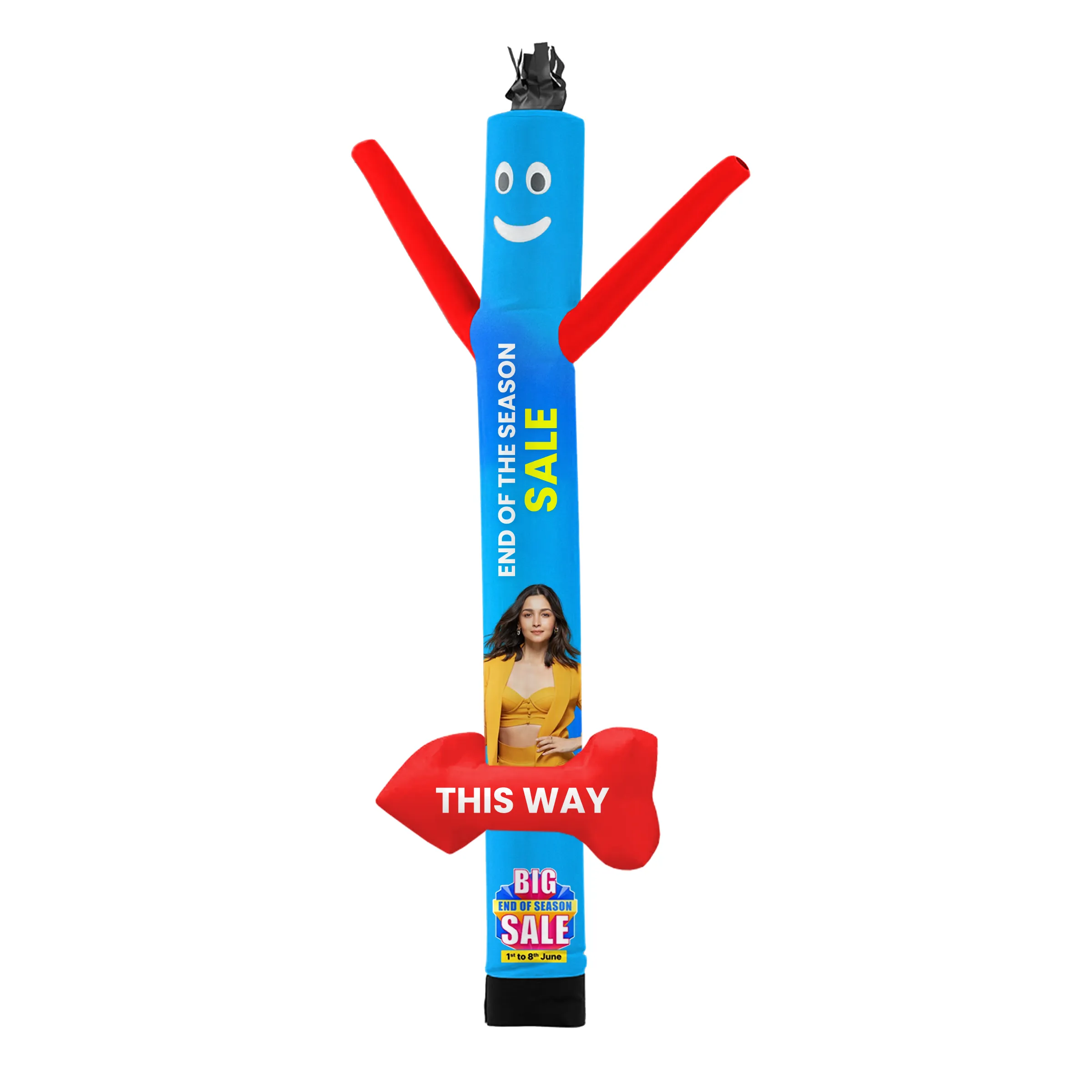 12' & 16' Air Dancer Arrow Person - 1 Leg - Digital 3