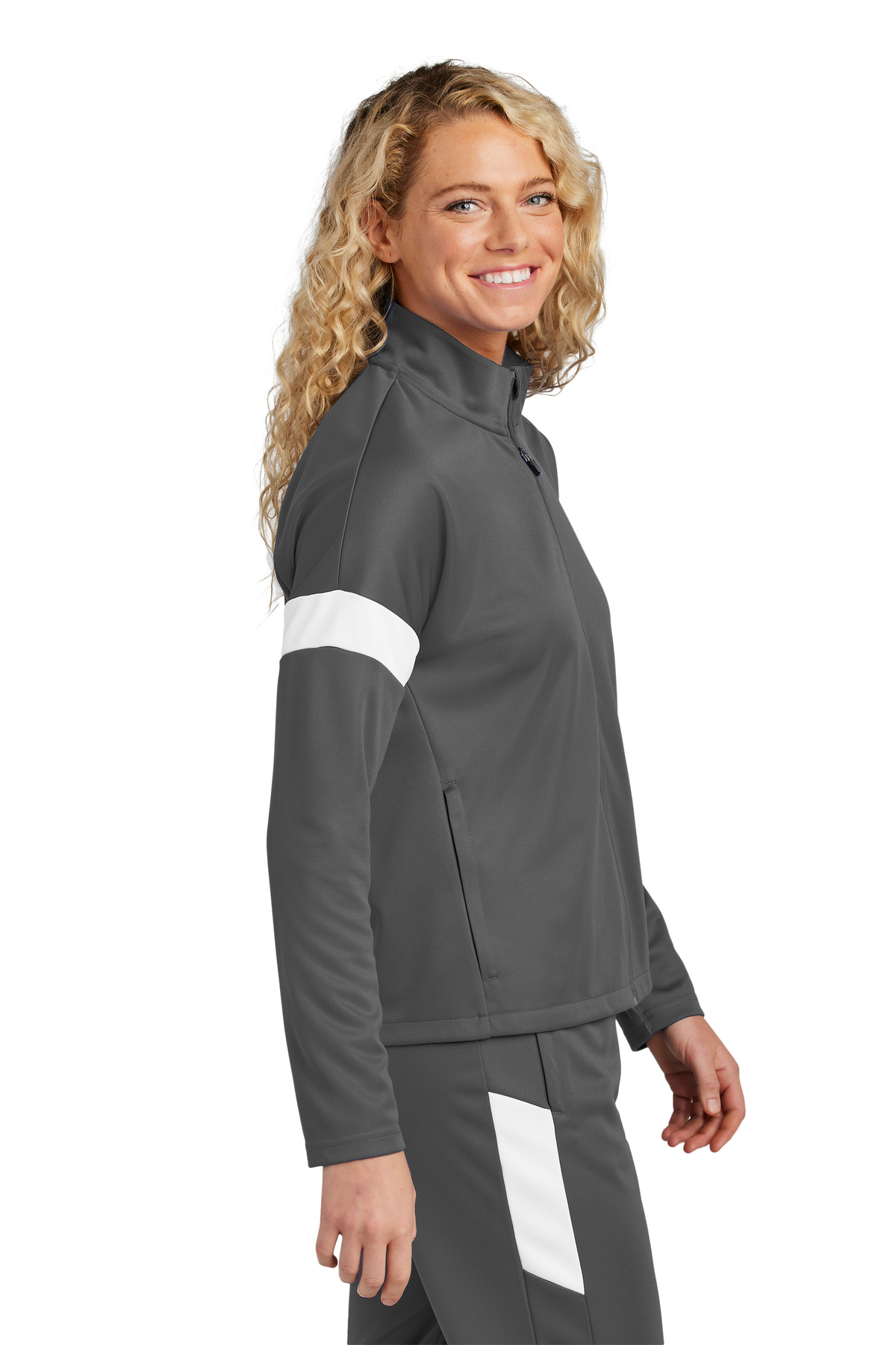 Sport-Tek Women's Travel Full-Zip Jacket LST800 14