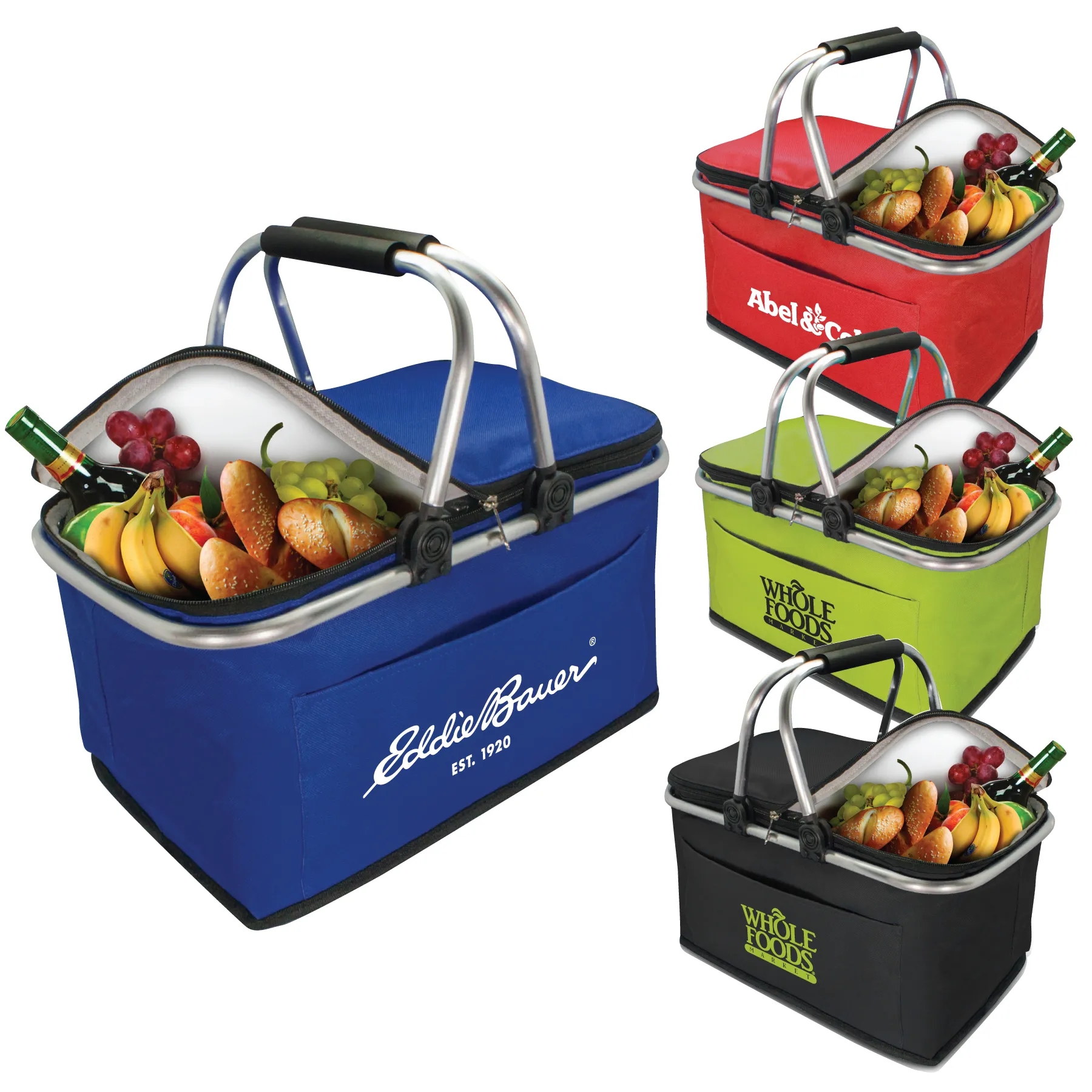 Collapsible Insulated Picnic Basket 2