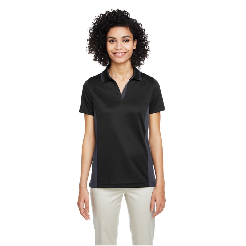Harriton Ladies' Flash Snag Protection Plus IL Colorblock Polo 7
