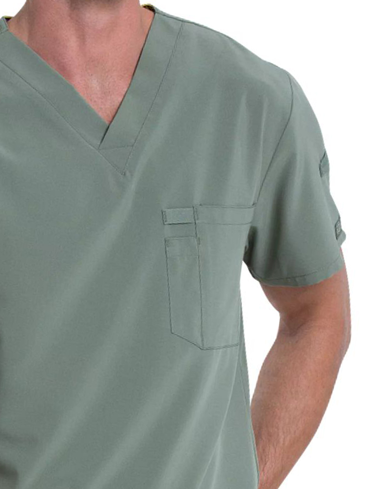 Dickies Medical - EDS Essentials - Men's 2-Pocket Tuckable V-Neck Top 13