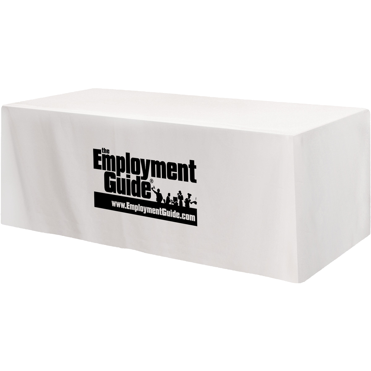 Fitted 3-sided Table Cover - fits 8 foot standard table 4