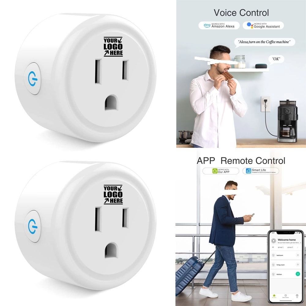 Mini Smart Plug Wifi Socket Works With Alexa/Google Home 3