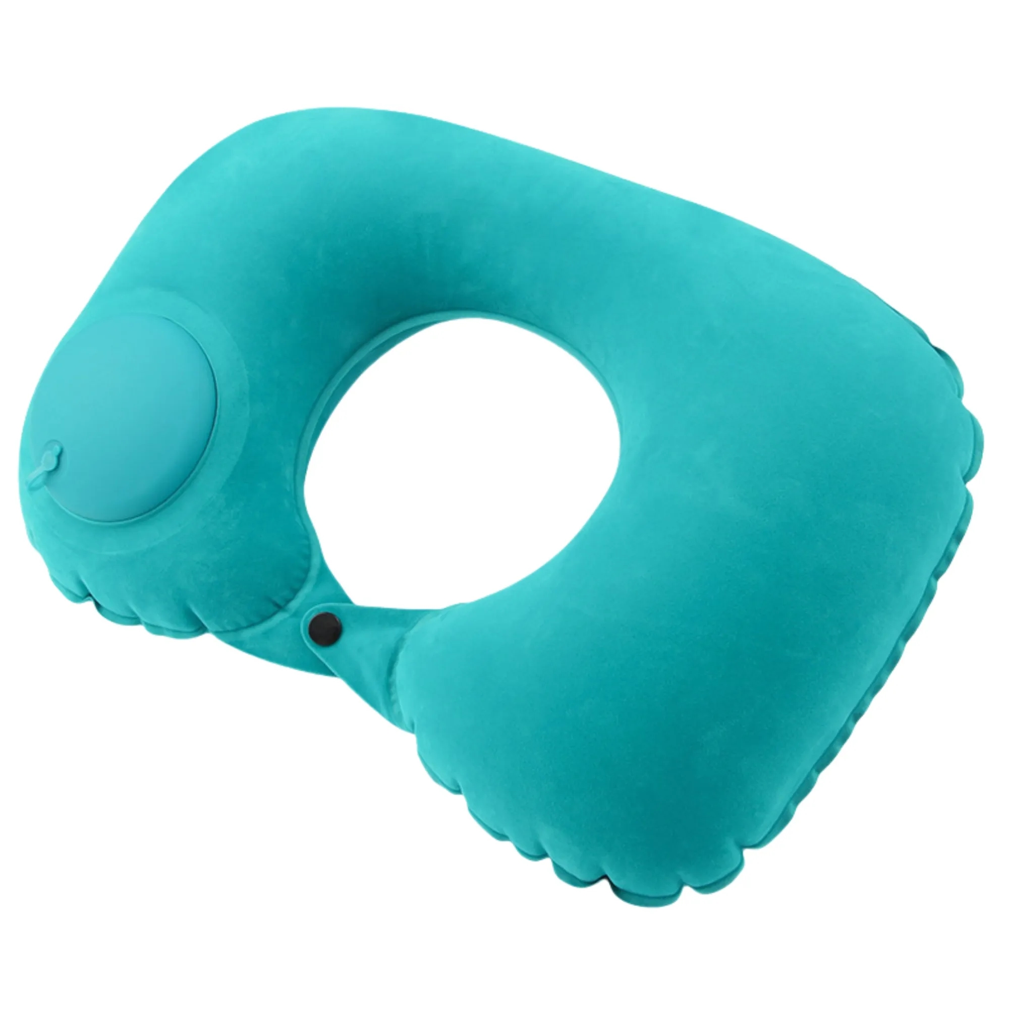 Press-to-Inflate U-Shaped Neck Pillow 3