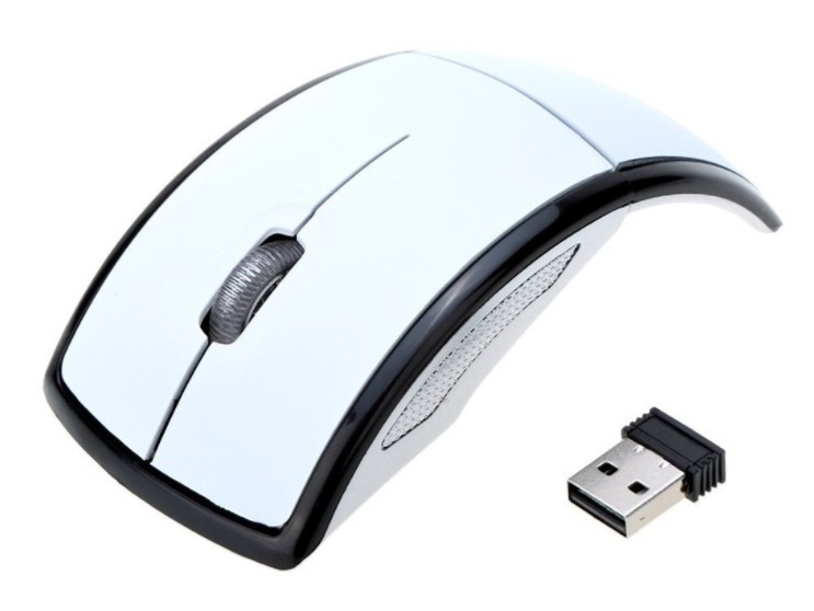 Sprinters Wireless Foldable Mouse - Optical - 2.4Ghz 4
