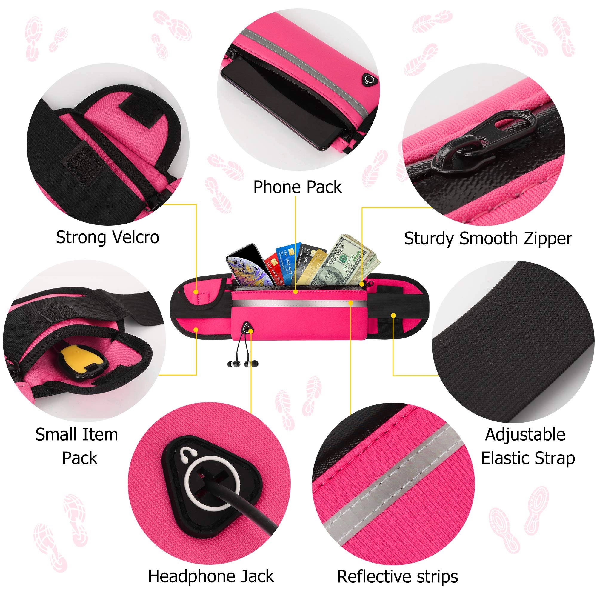 Slim Running Belt Fanny Pack 4