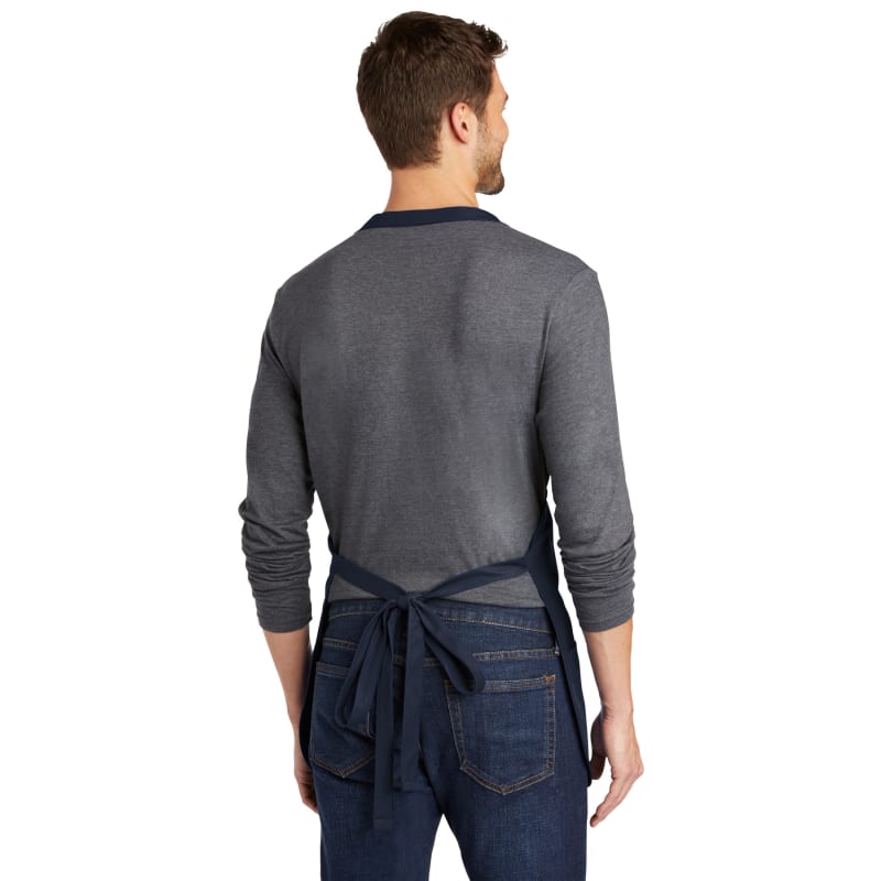 Port Authority Medium-Length Apron With Pouch Pockets. 14