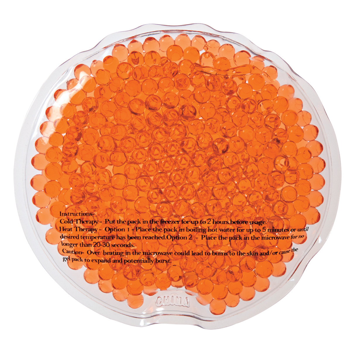 Small Round Gel Beads Hot/Cold Pack 38