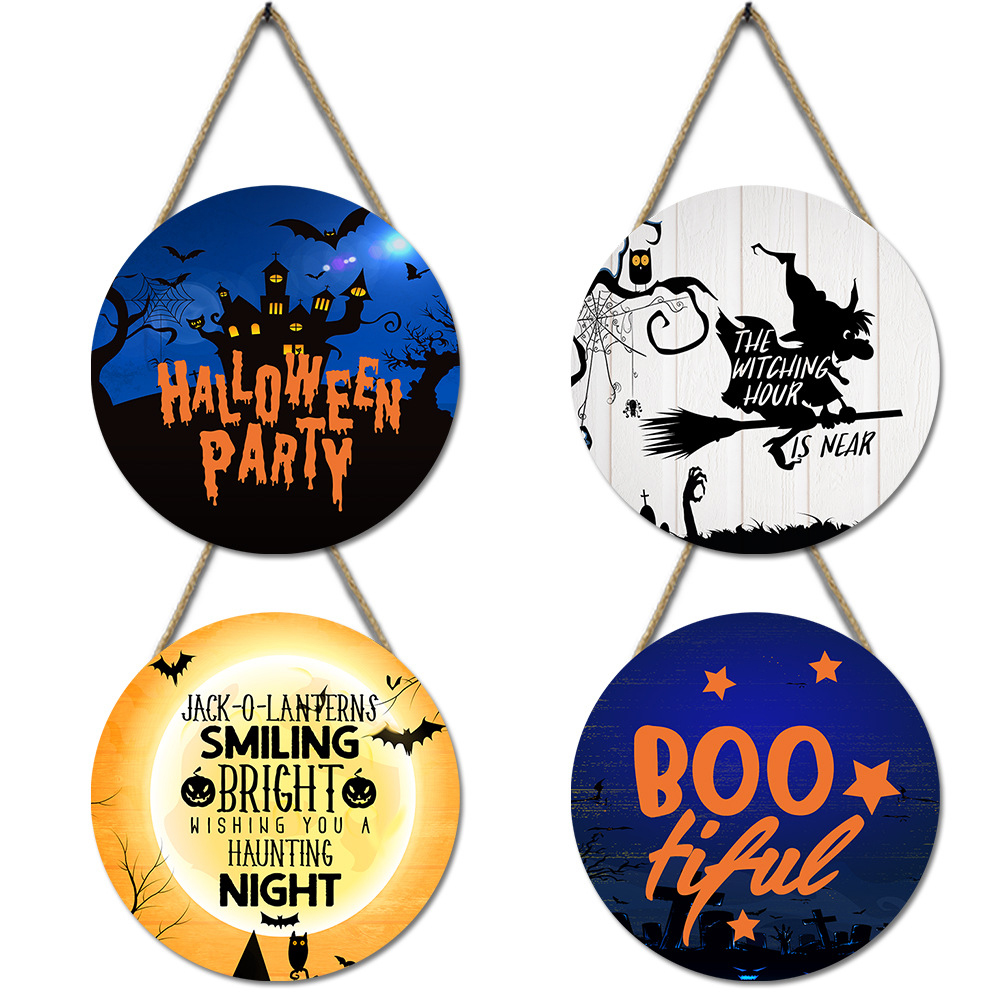 Halloween Thanksgiving Wall Decoration Doorplate 9