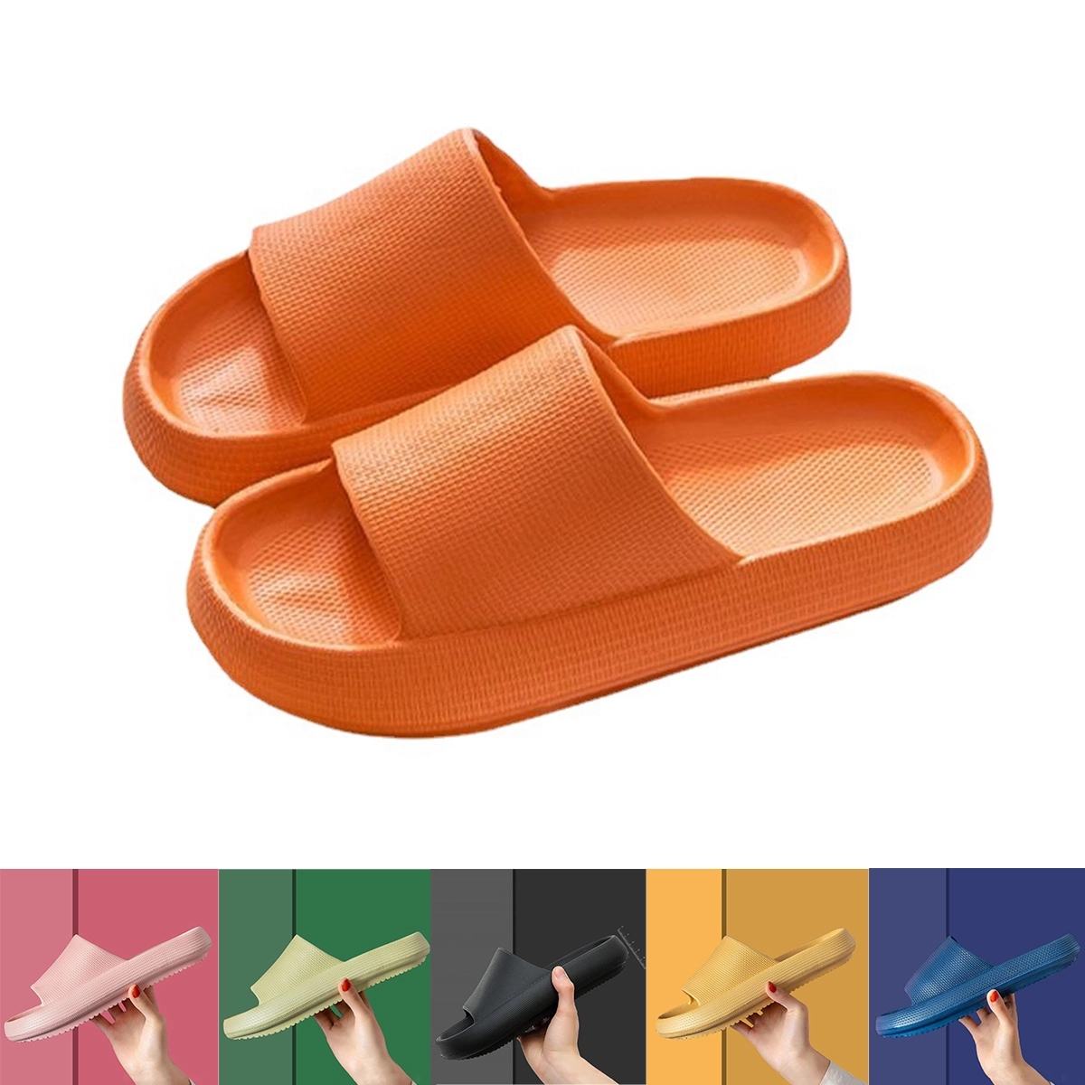 Cloud Pillow Slippers Bathroom Sandals 2