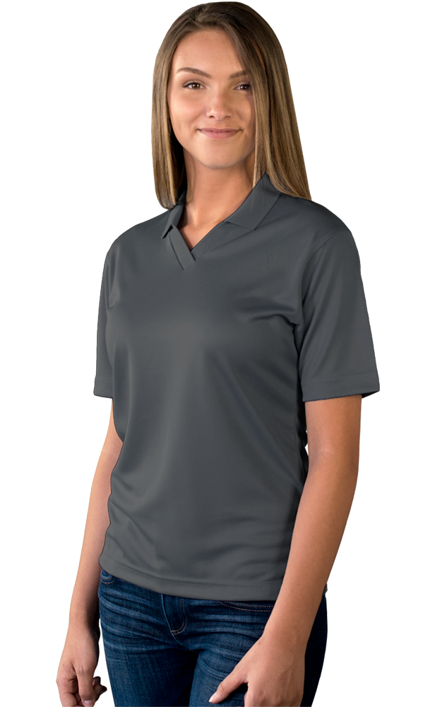 Ladies' Wicking V-Neck Polo 27
