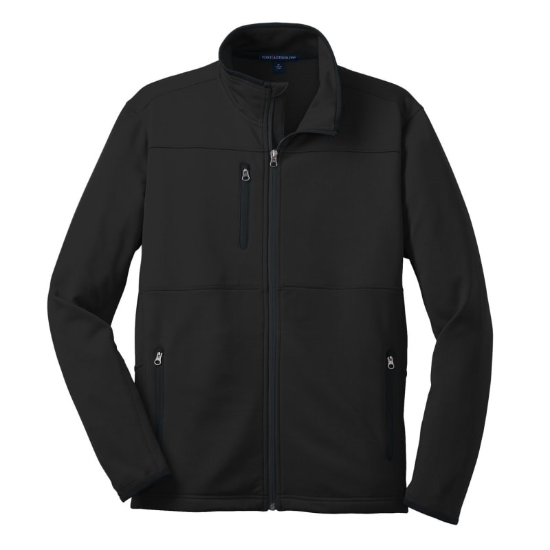 Port Authority Pique Fleece Jacket. 3