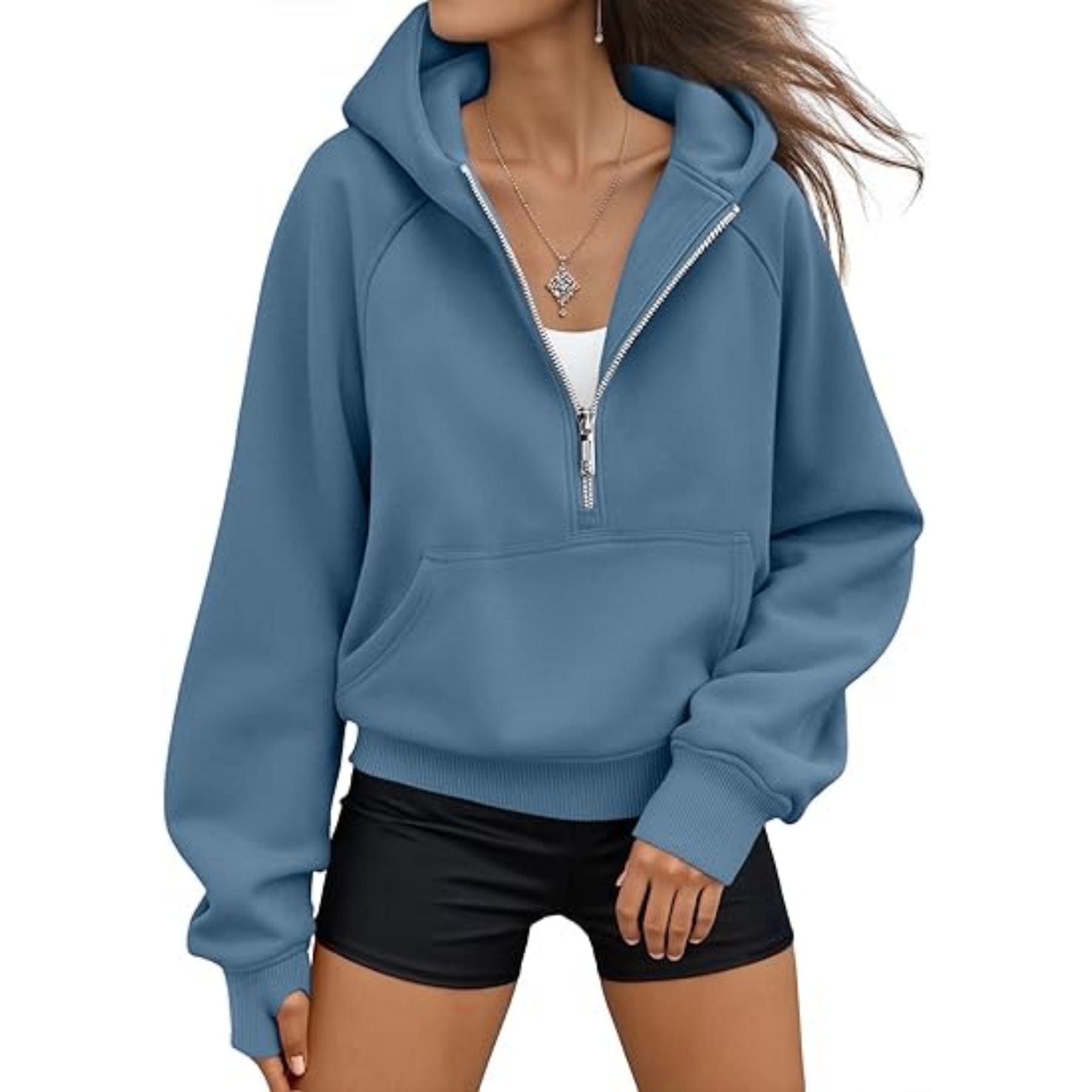 Womens Fleece Hoodie 4