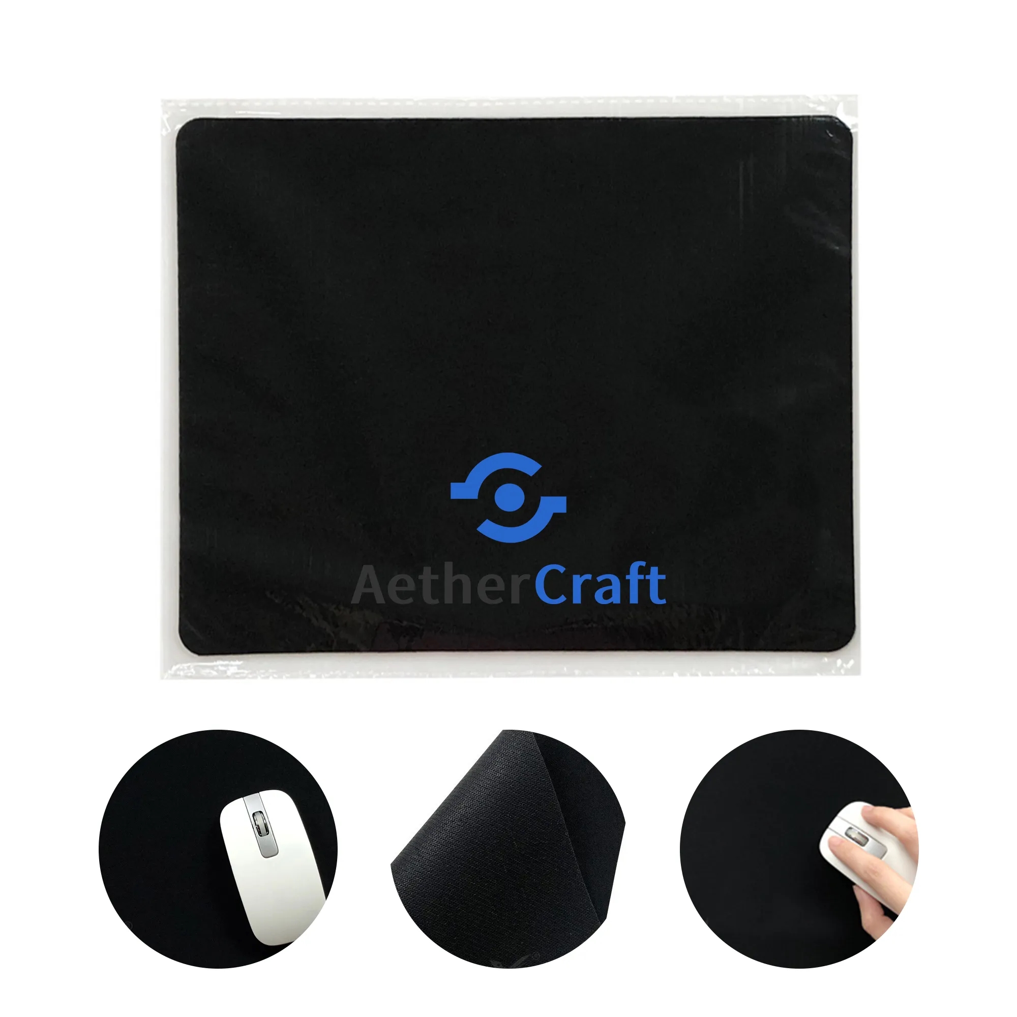 Natural Eco-Friendly Rubber Mouse Pad 2