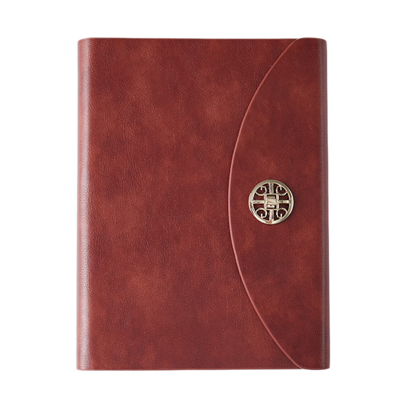 PU Leather A5 Business Travel Journal Binder Notebook 19