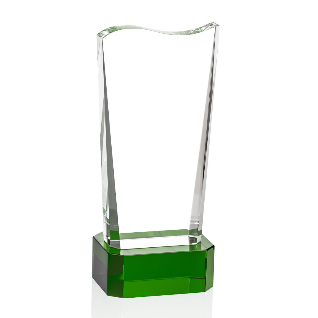 Violetta VividPrint™ Award on Base - Green 3