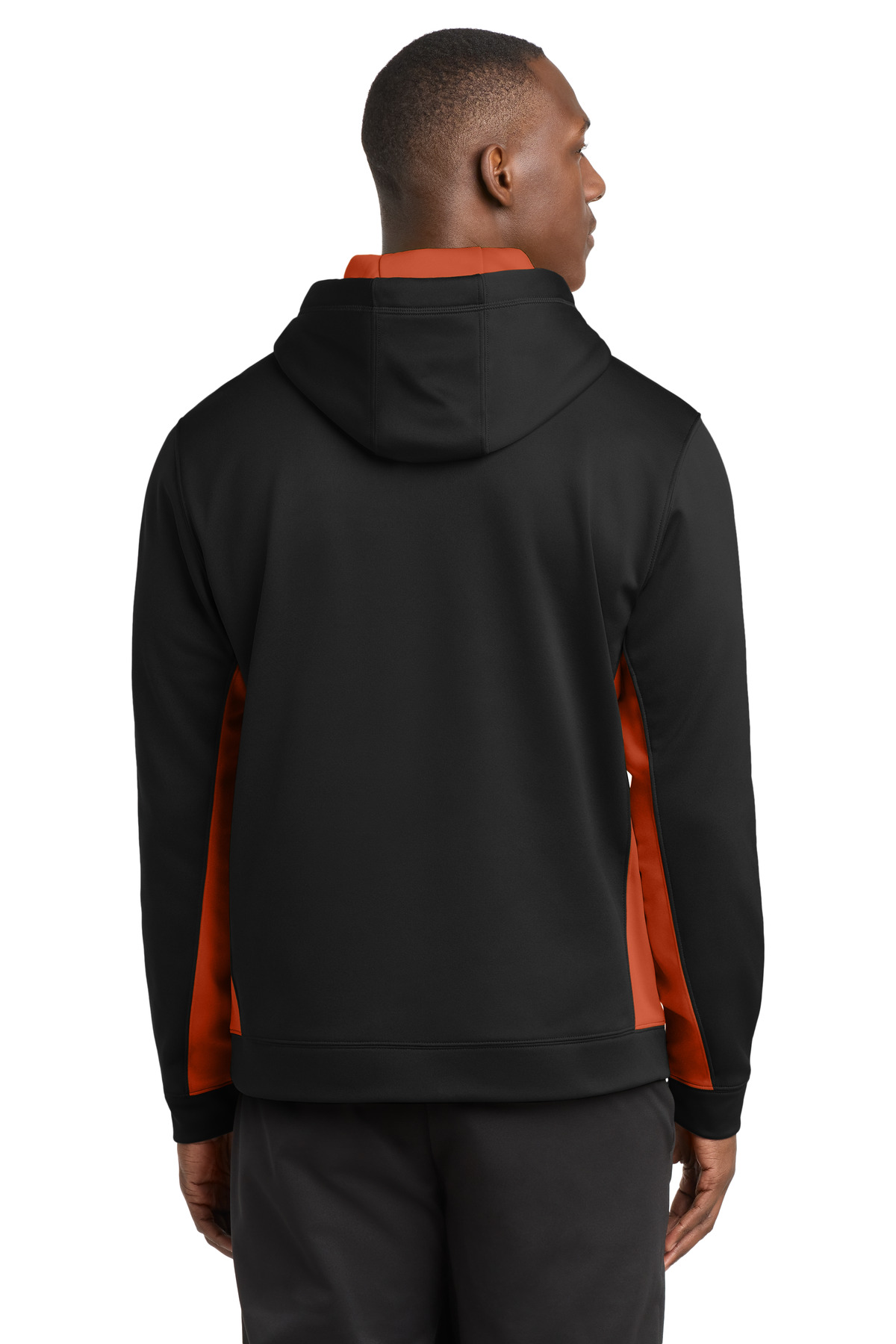 Sport-Tek Sport-Wick Fleece Colorblock Hooded Pullover. ST235 28