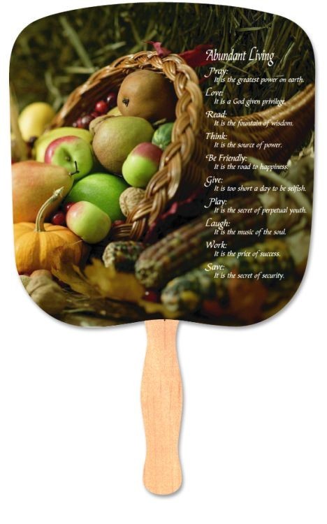 Abundant Living Stock Religious & Inspirational Fan