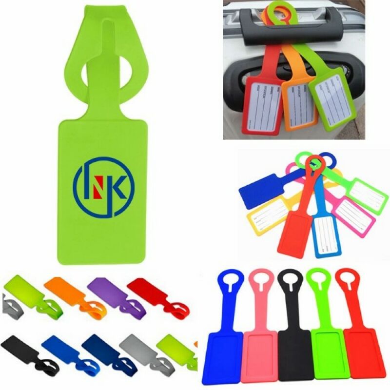 Large Silicone Luggage Tag