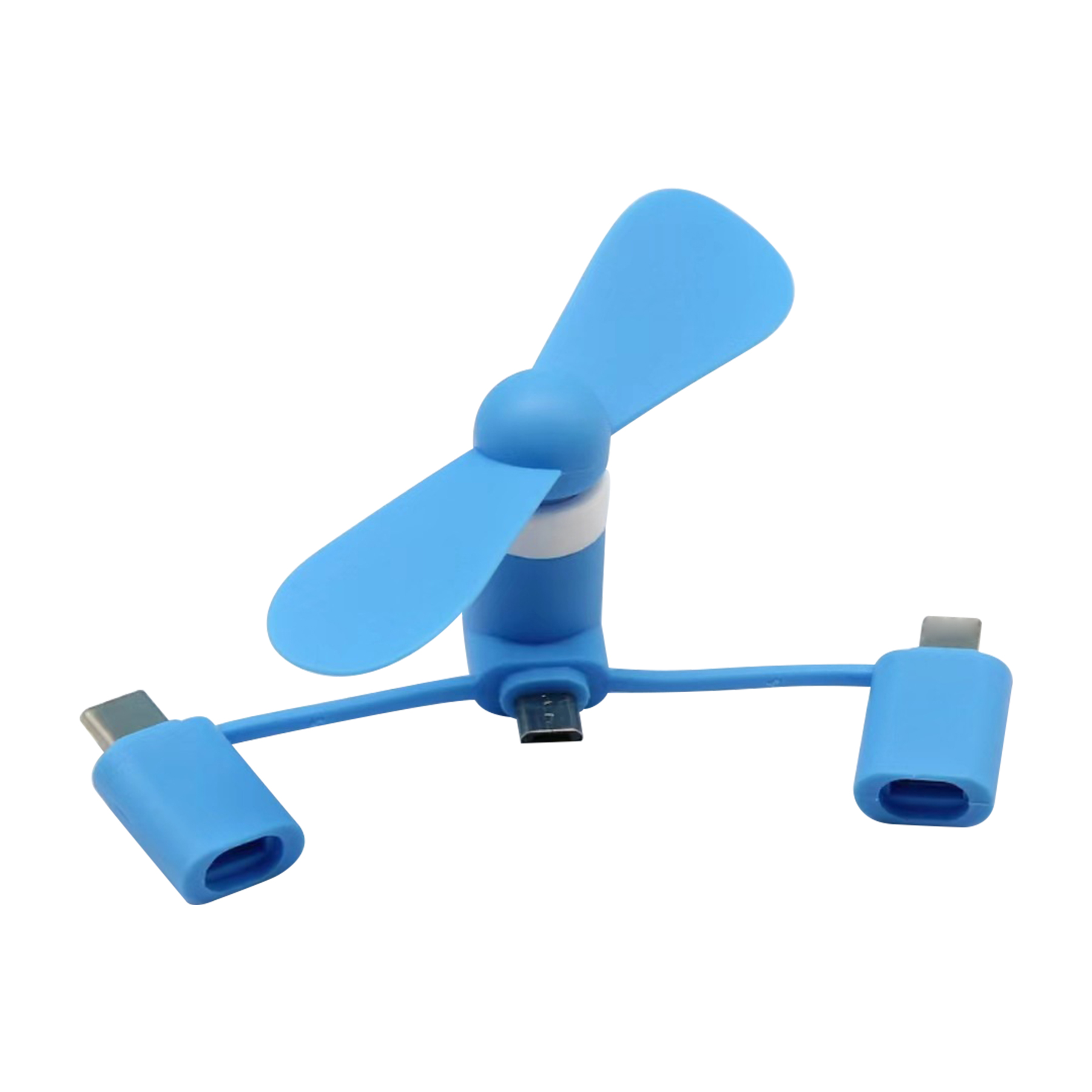 Mini USB 3 in 1 Portable Cell Smart Phone Fan 7