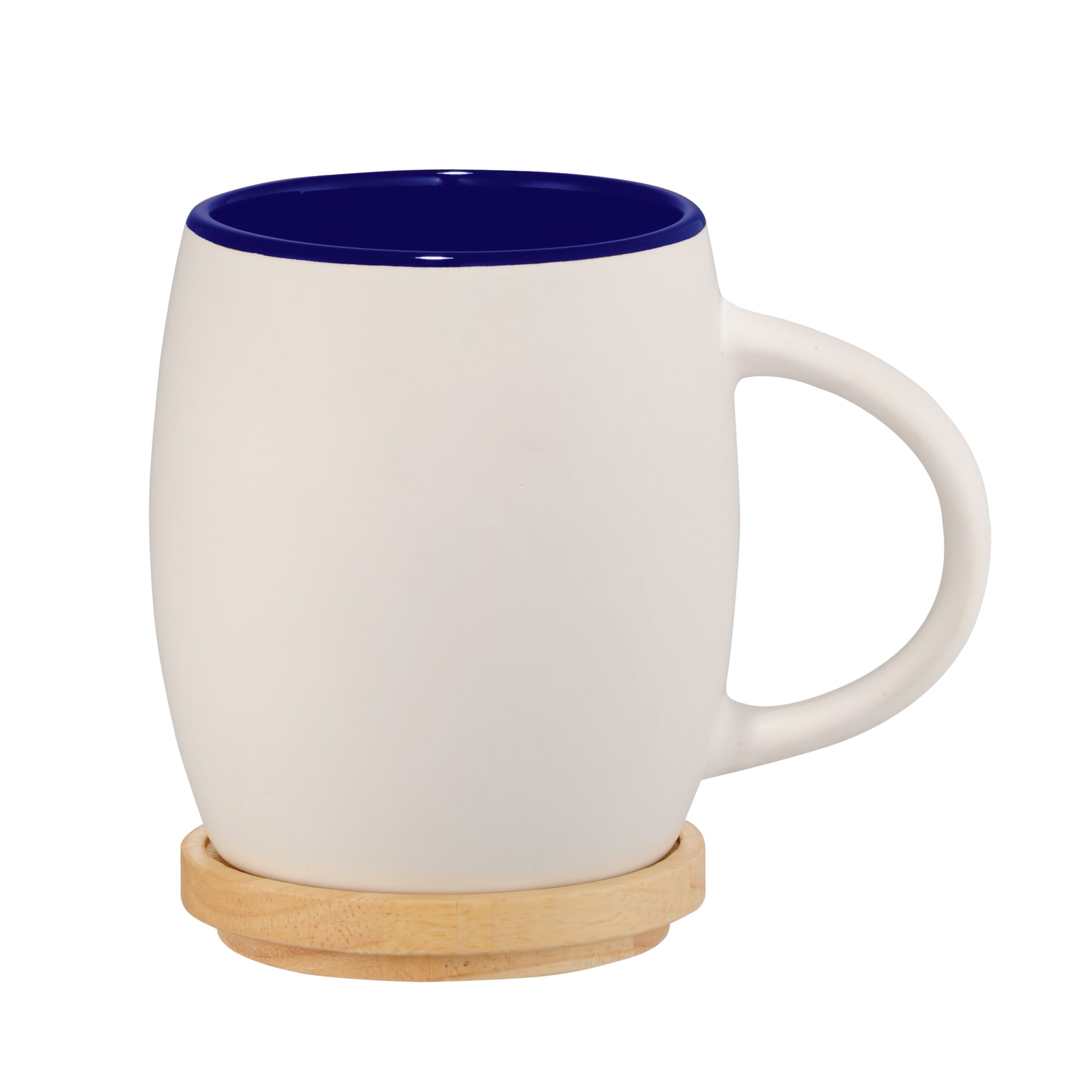 Hearth Ceramic Mug FSC®100% Wood Lid/Coaster 15oz 101