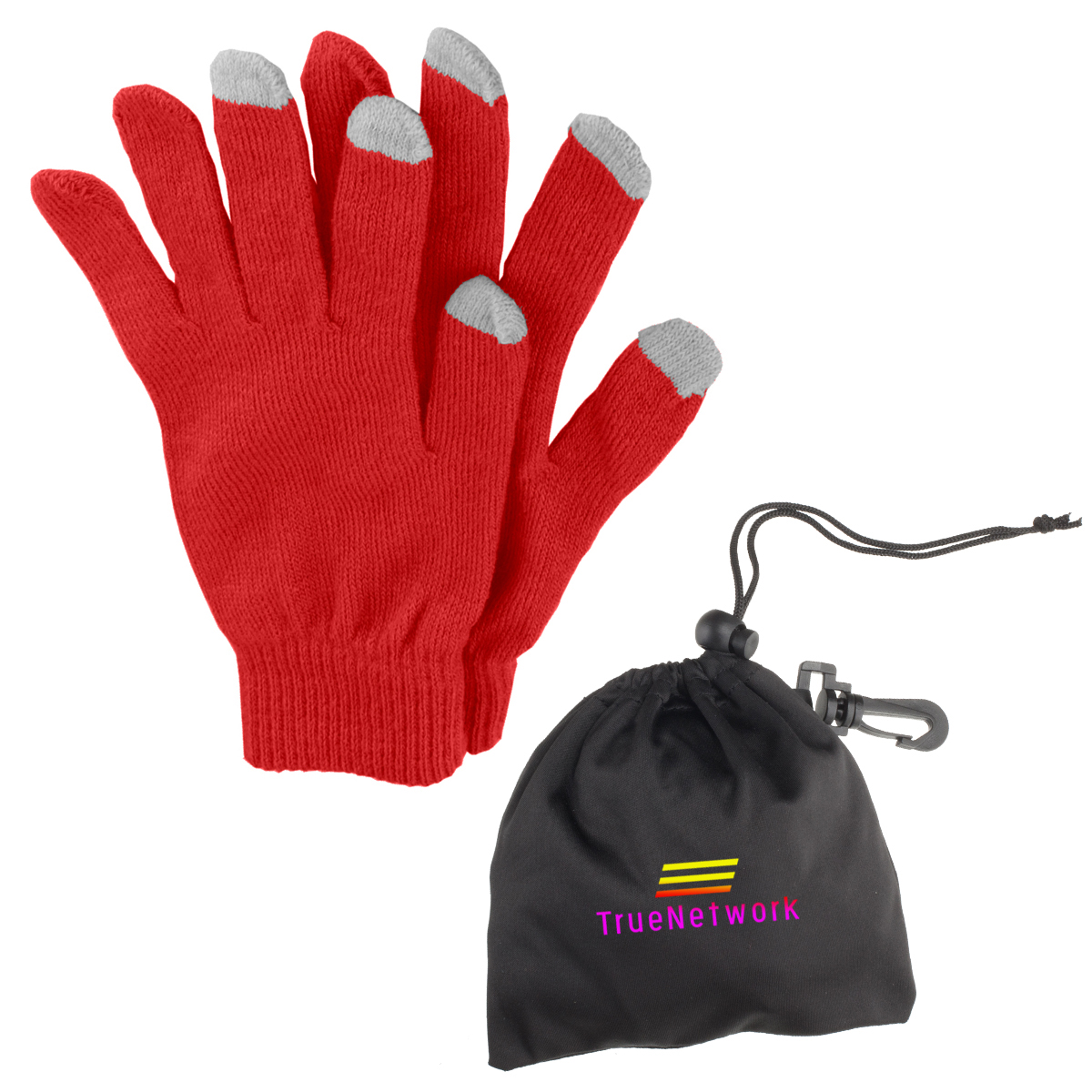 Touch Screen Gloves In Pouch 16