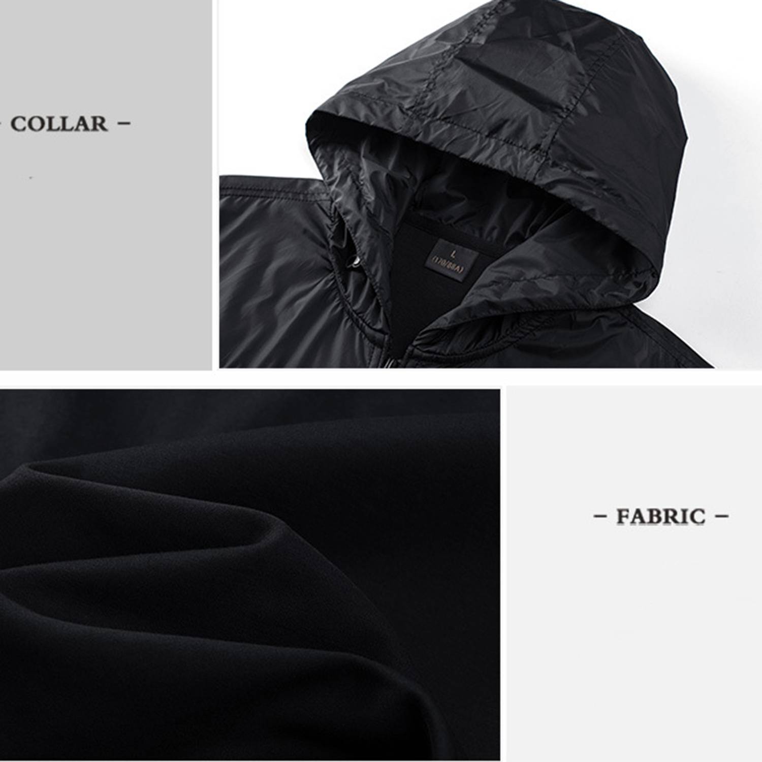 Cotton Sport Casual Hoodies Zipper Coat 2