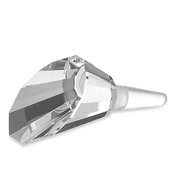 Oleg Cassini Faceted Crystal Glass Bottle Stopper 4