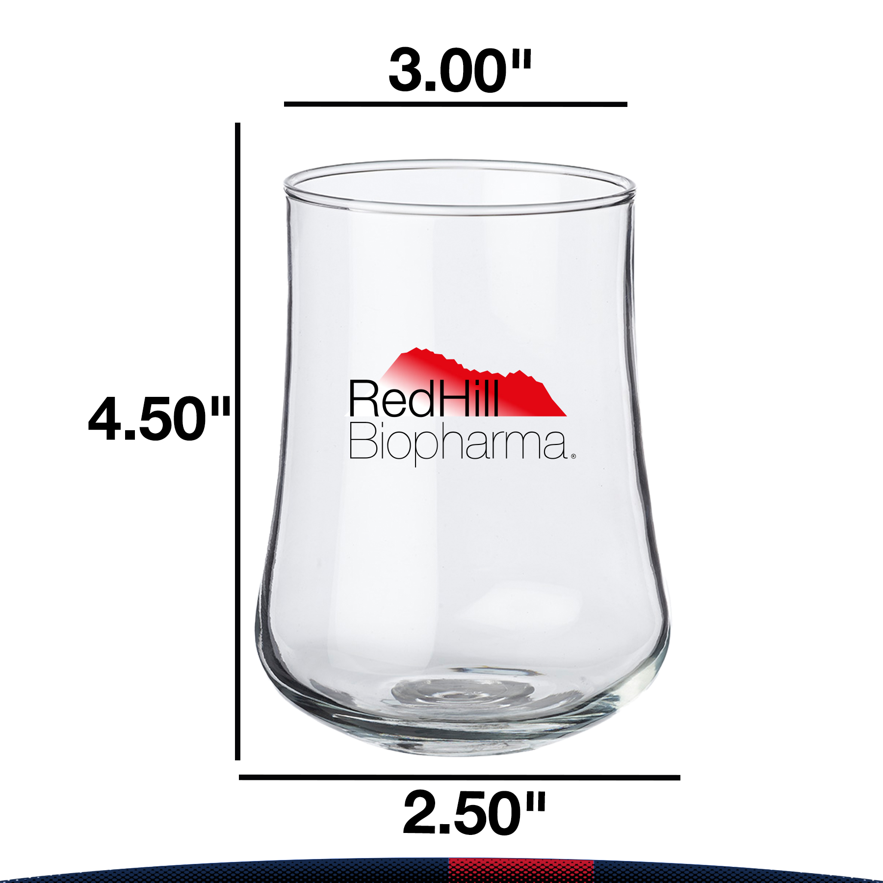 15.5 oz. Clear Stemless Glasses 2