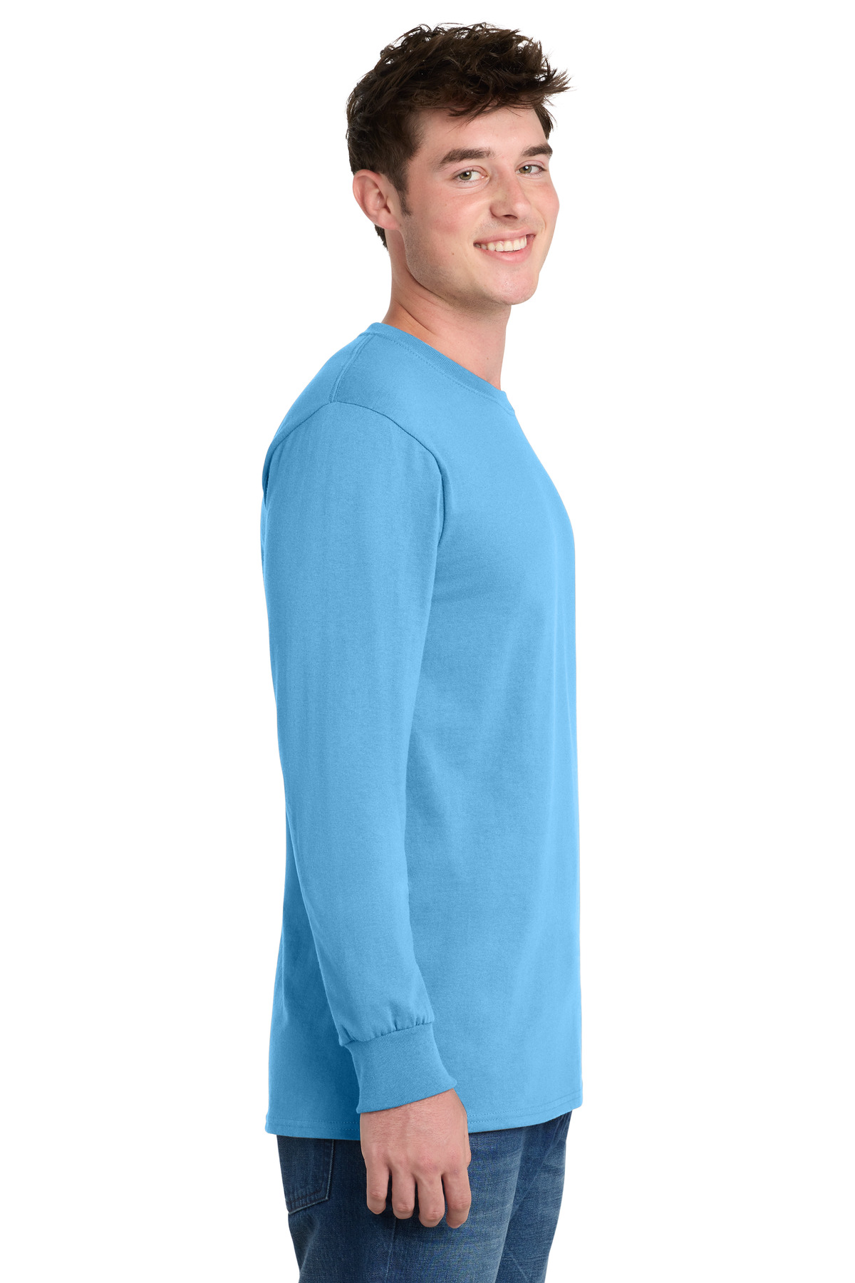 Port & Co Tall Long Sleeve Essential Tee. PC61LST 79