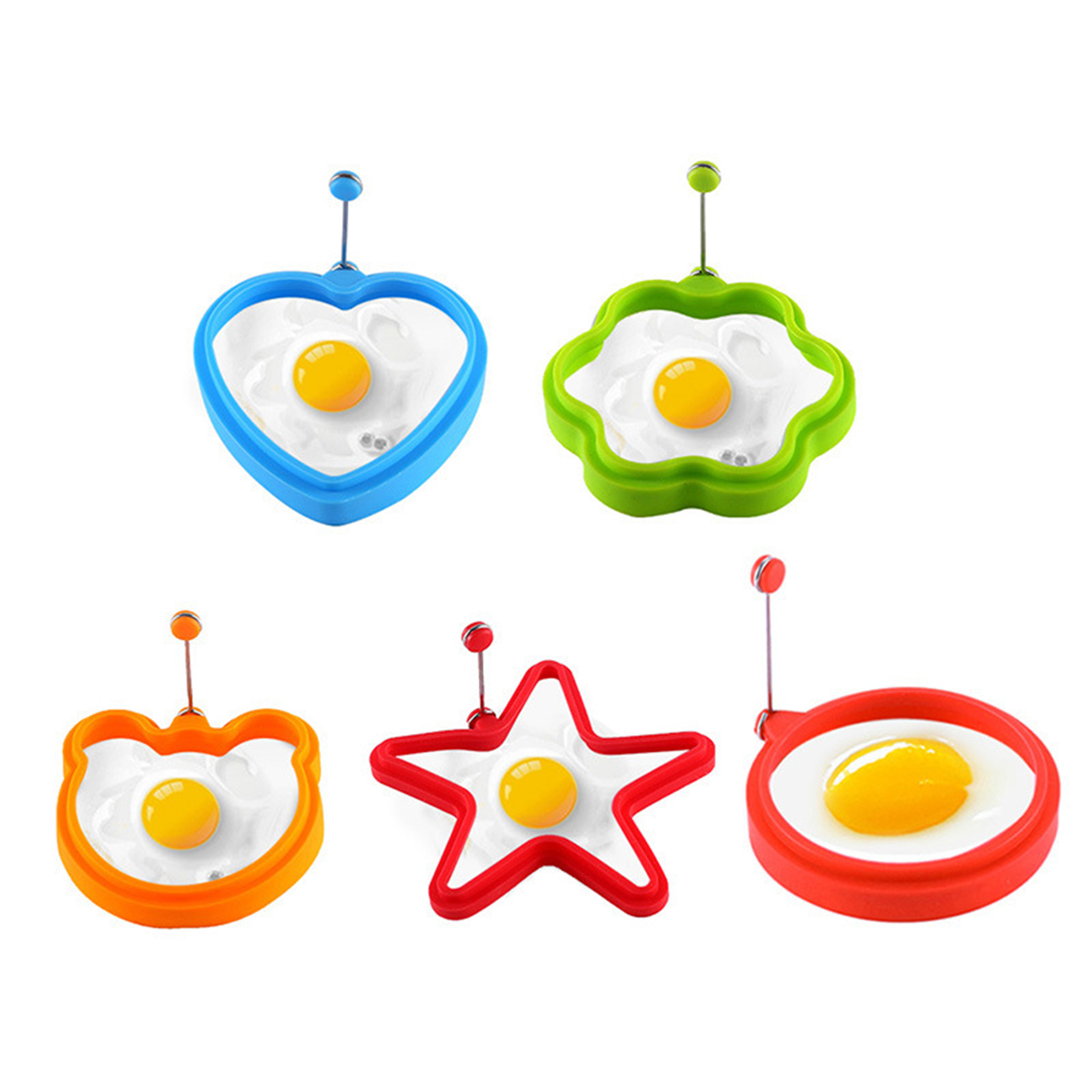 Reusable Round Pancake Egg Rings 1