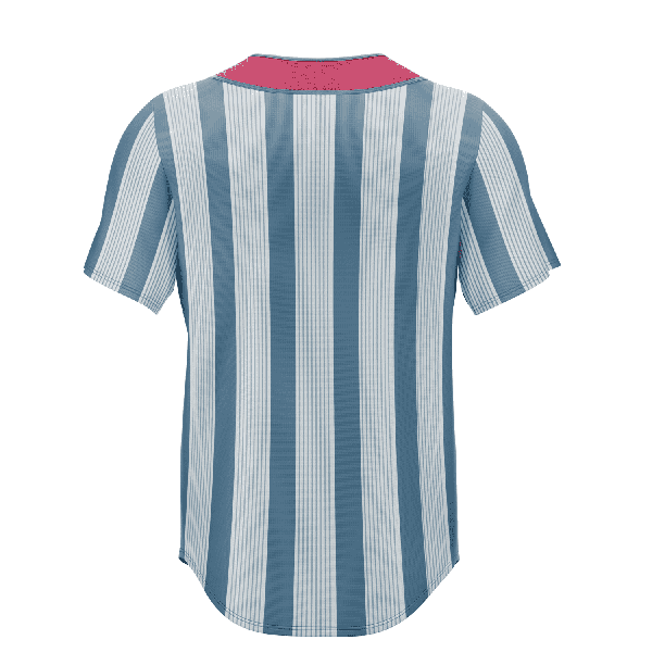 Men's and Kids' Sublimation Full-Button Baseball Jersey - 3