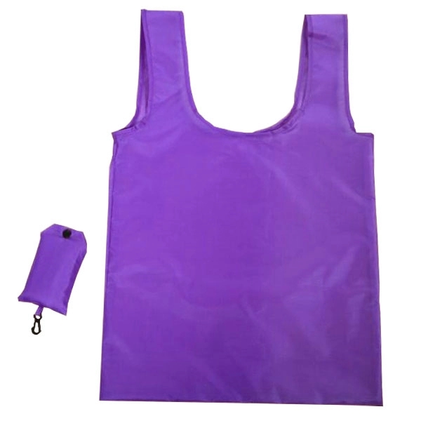 Foldable Polyester Vest Shopping Bag 8