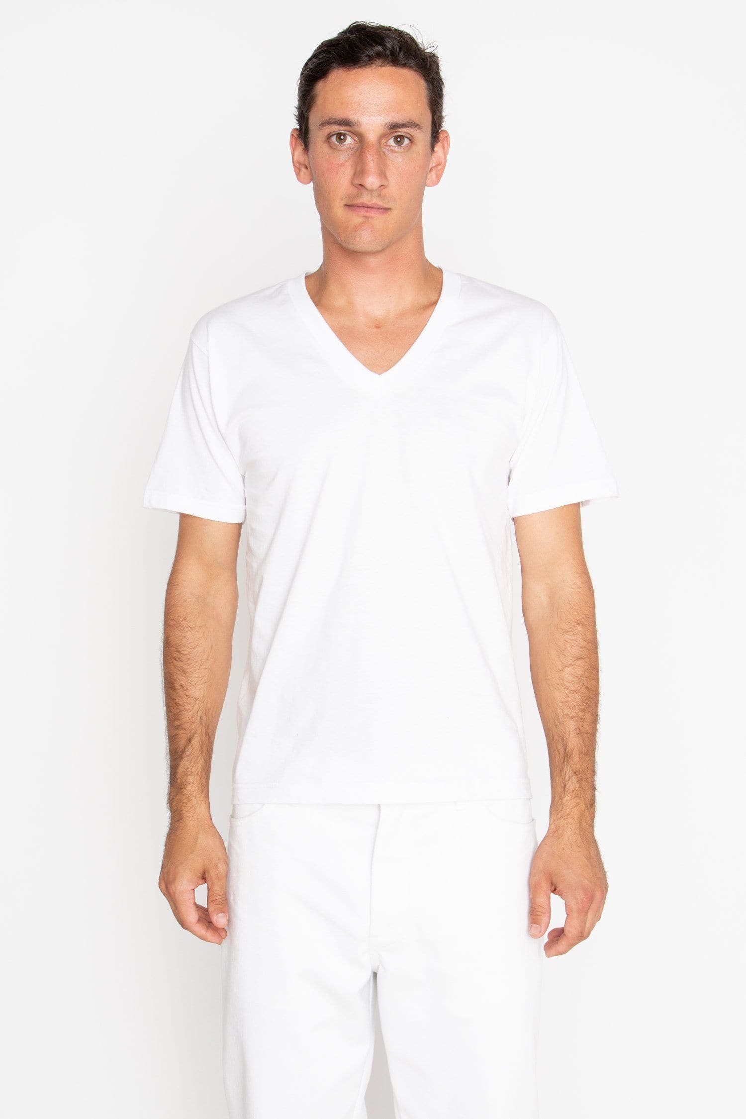 4.3 OZ FINE JERSEY V-NECK 13