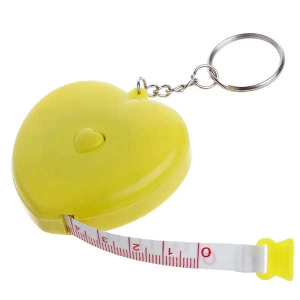 Heart Shape Tape Measure Keychain 3