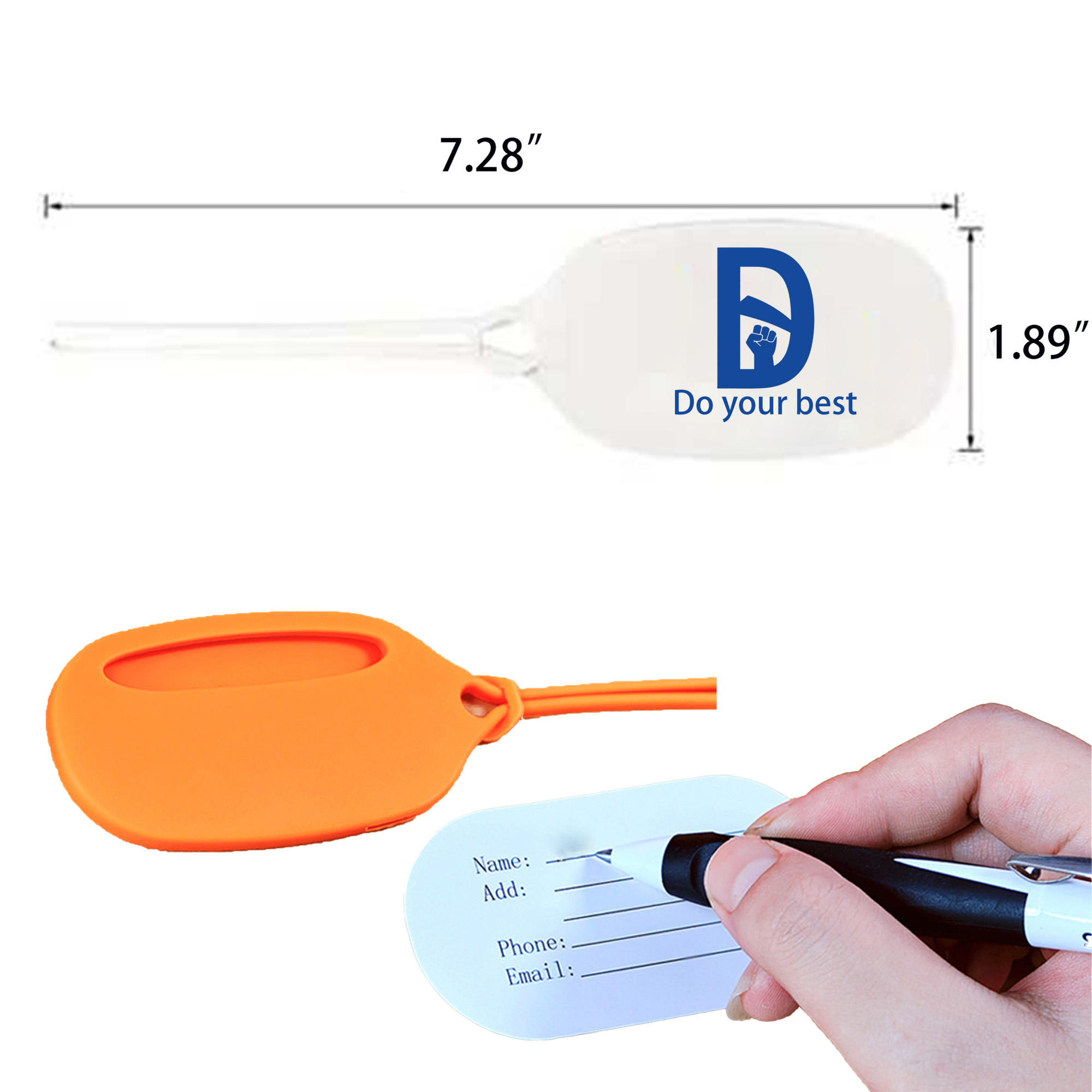 Name Suitcase Tag Identifiers for Backpacks and Suitcases 3