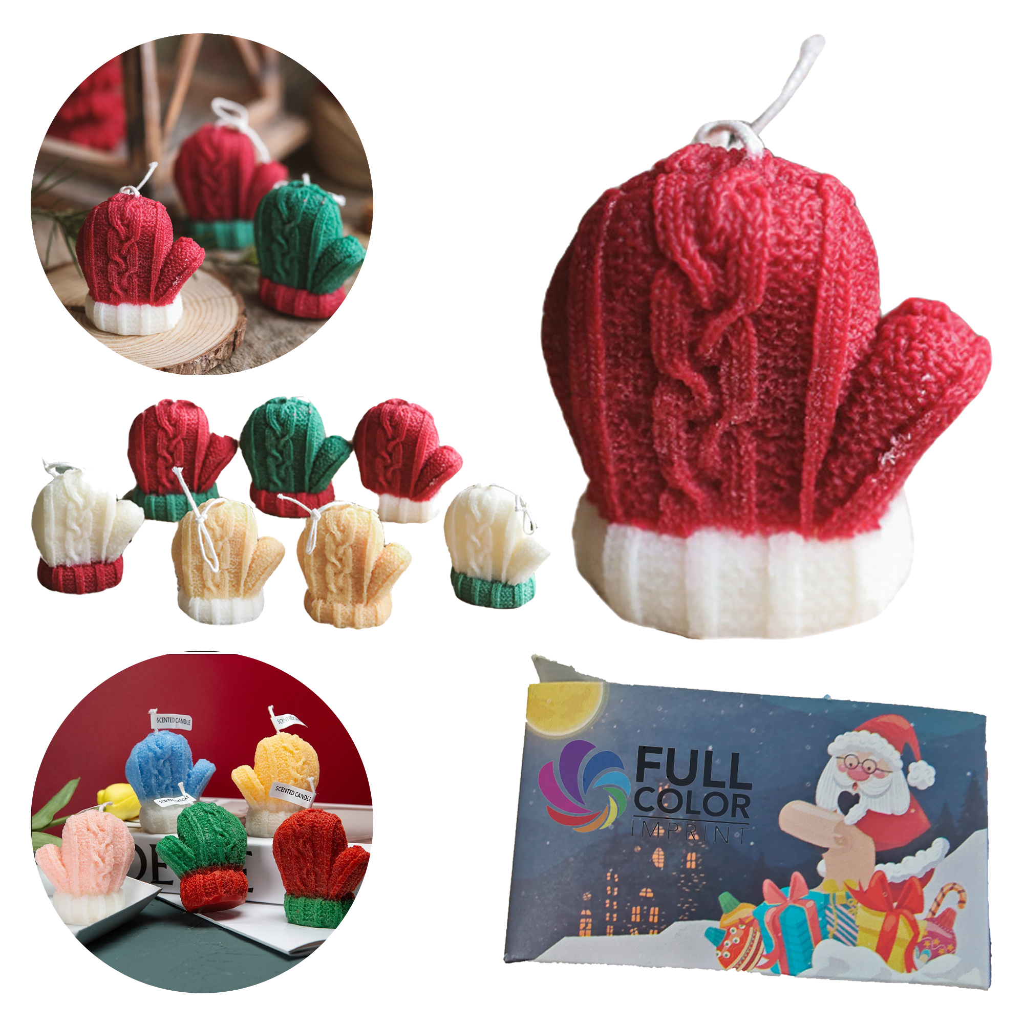 MOQ 10pcs Lavender Holiday Candle 1