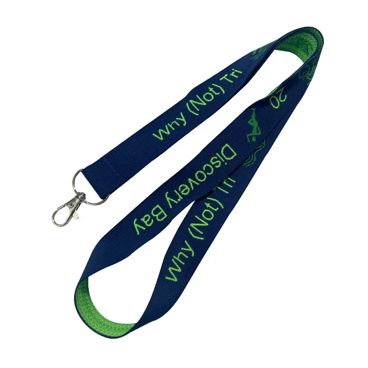 Jacquard Polyester Custom Lanyard 2