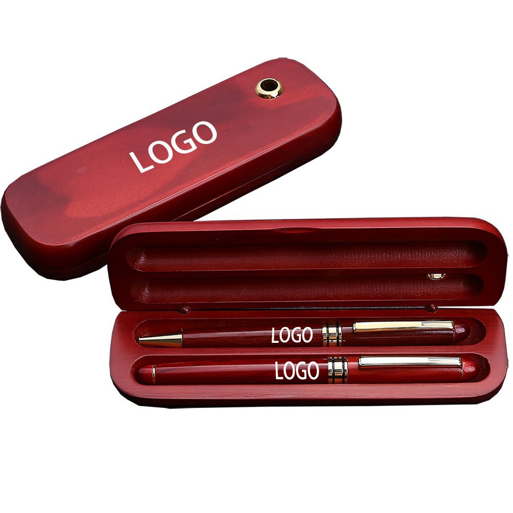 Vintage Sandalwood Pen Set 5