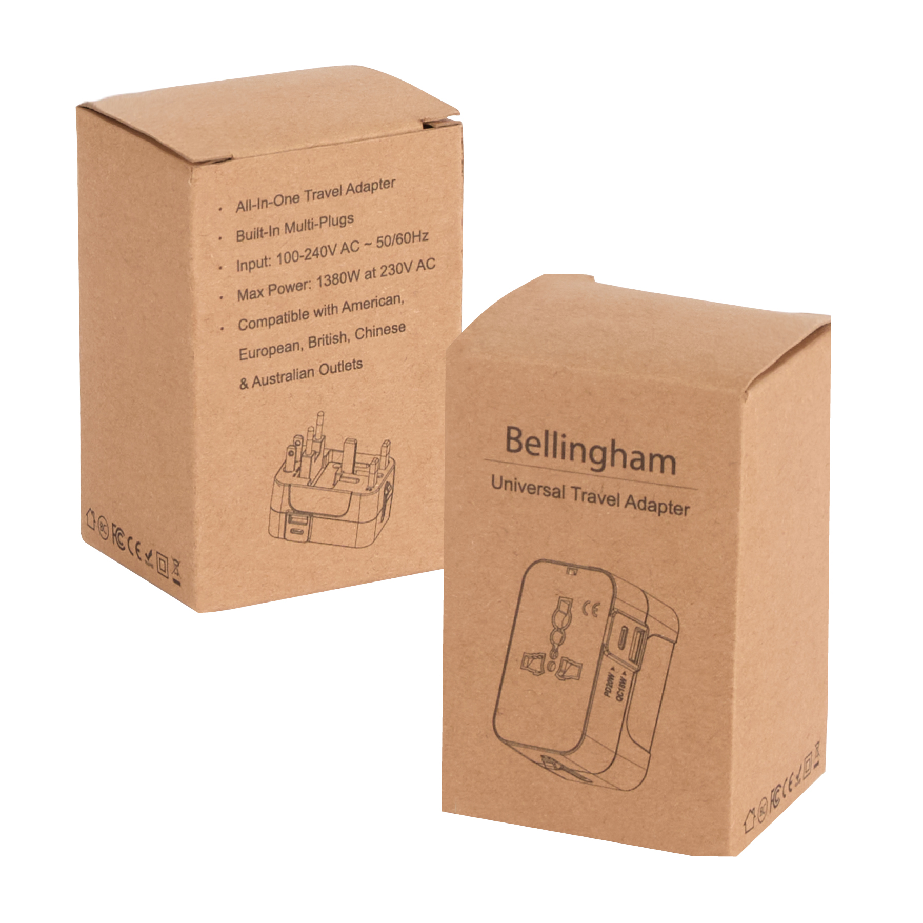 Bellingham Universal Travel Adapter 7