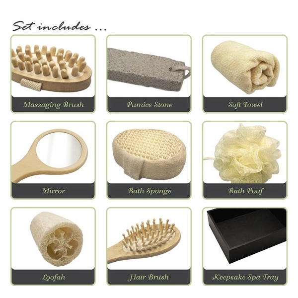 Escape - 9 piece Spa Set 7