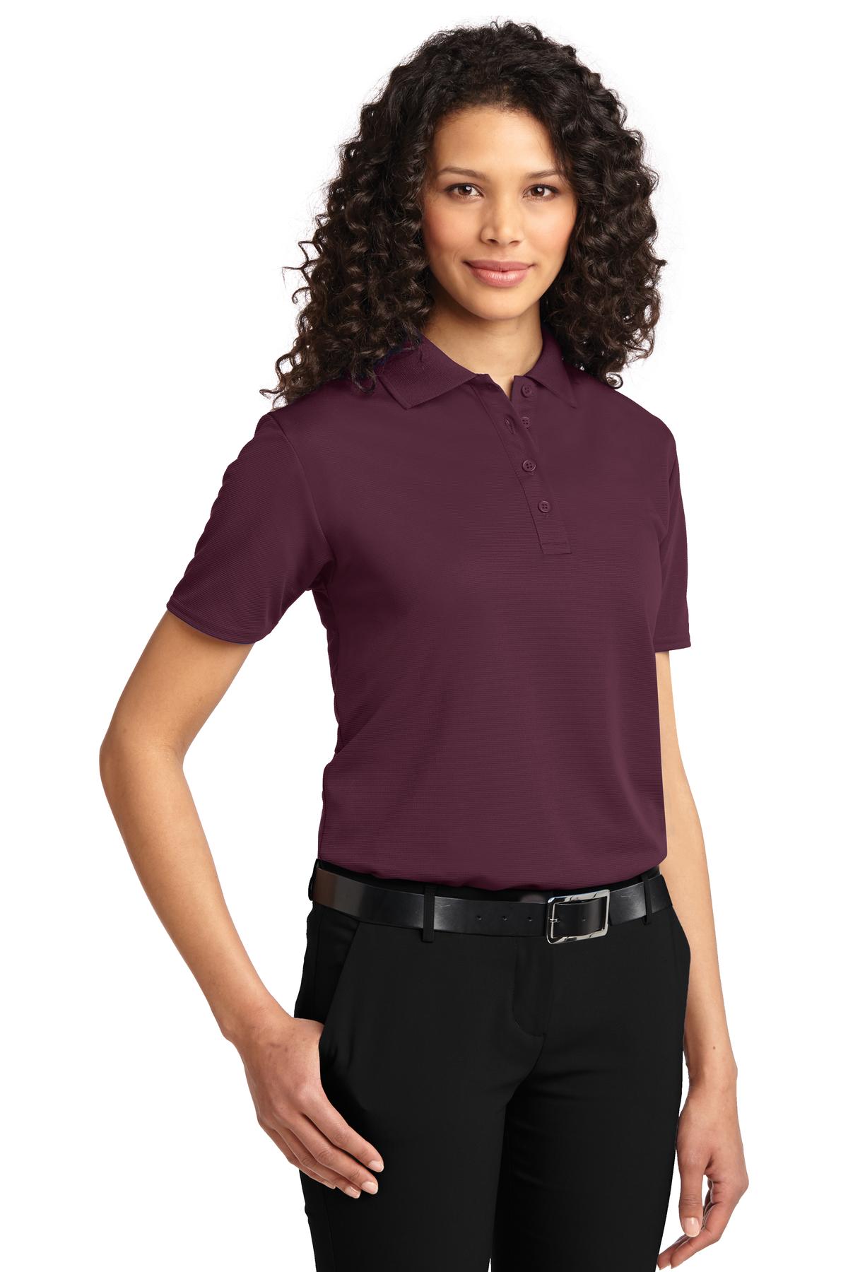 Port Authority Women's Dry Zone Ottoman Polo. L525 35