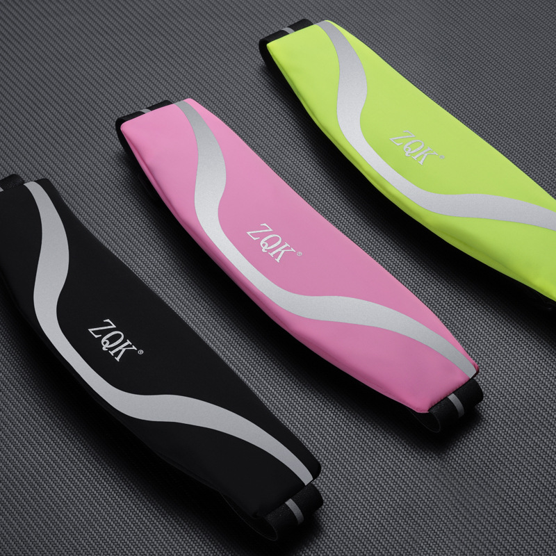 Waterproof Neoprene Outdoor Sports Running Waist Bag w/Seflective Stripes 27