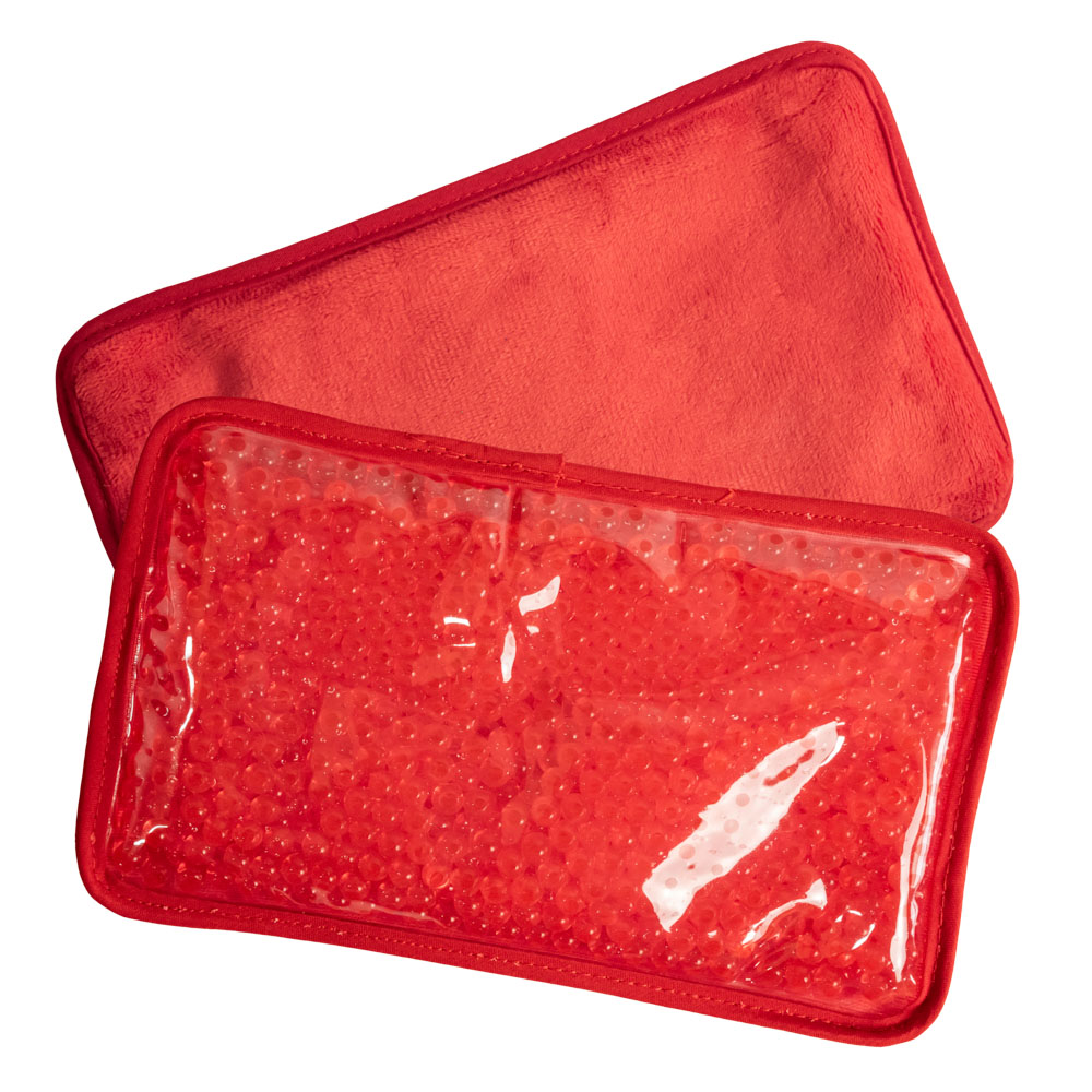 Rectangle Plush Gel Beads Hot/Cold Pack 22