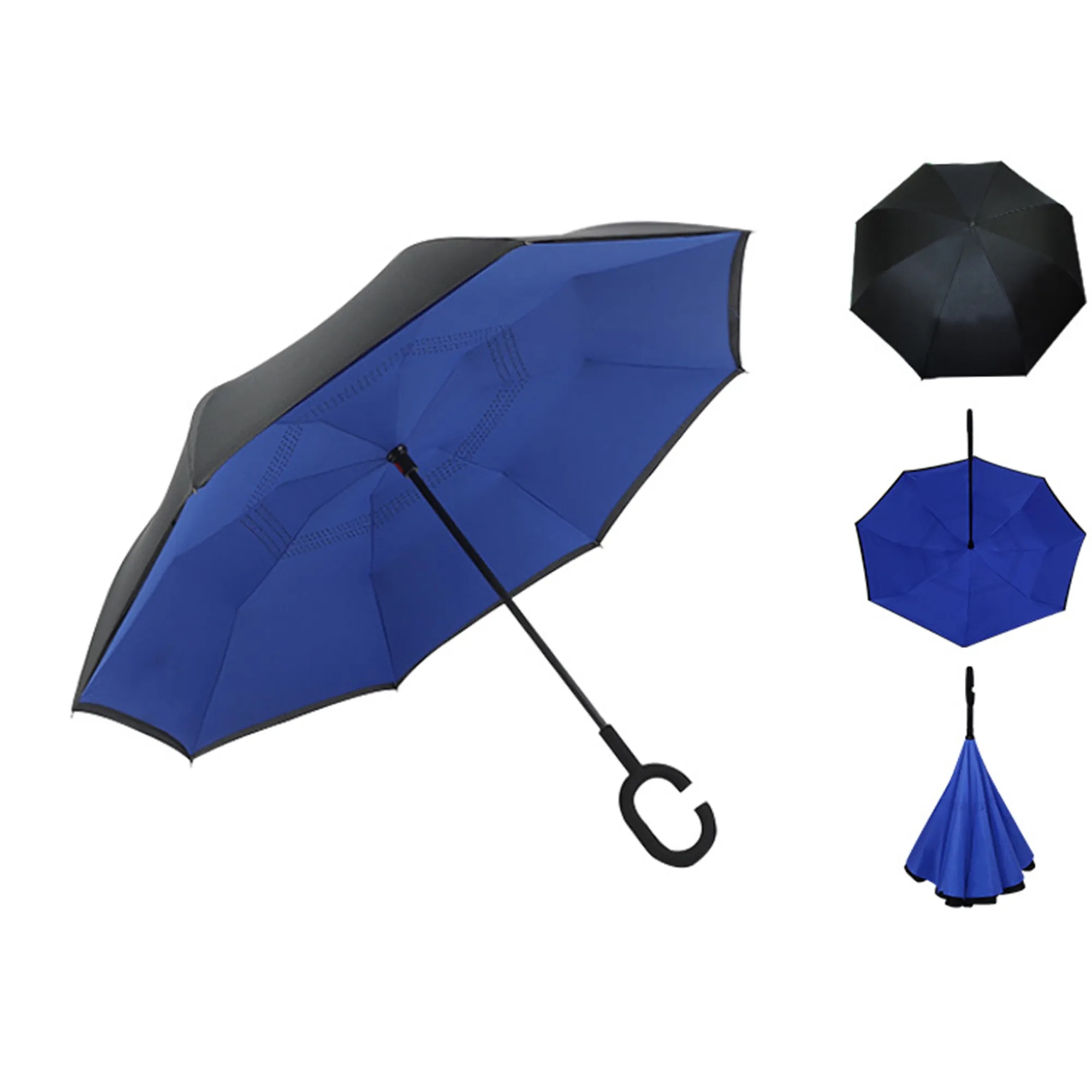 SkyView Inverted Umbrella with C-Handle 5