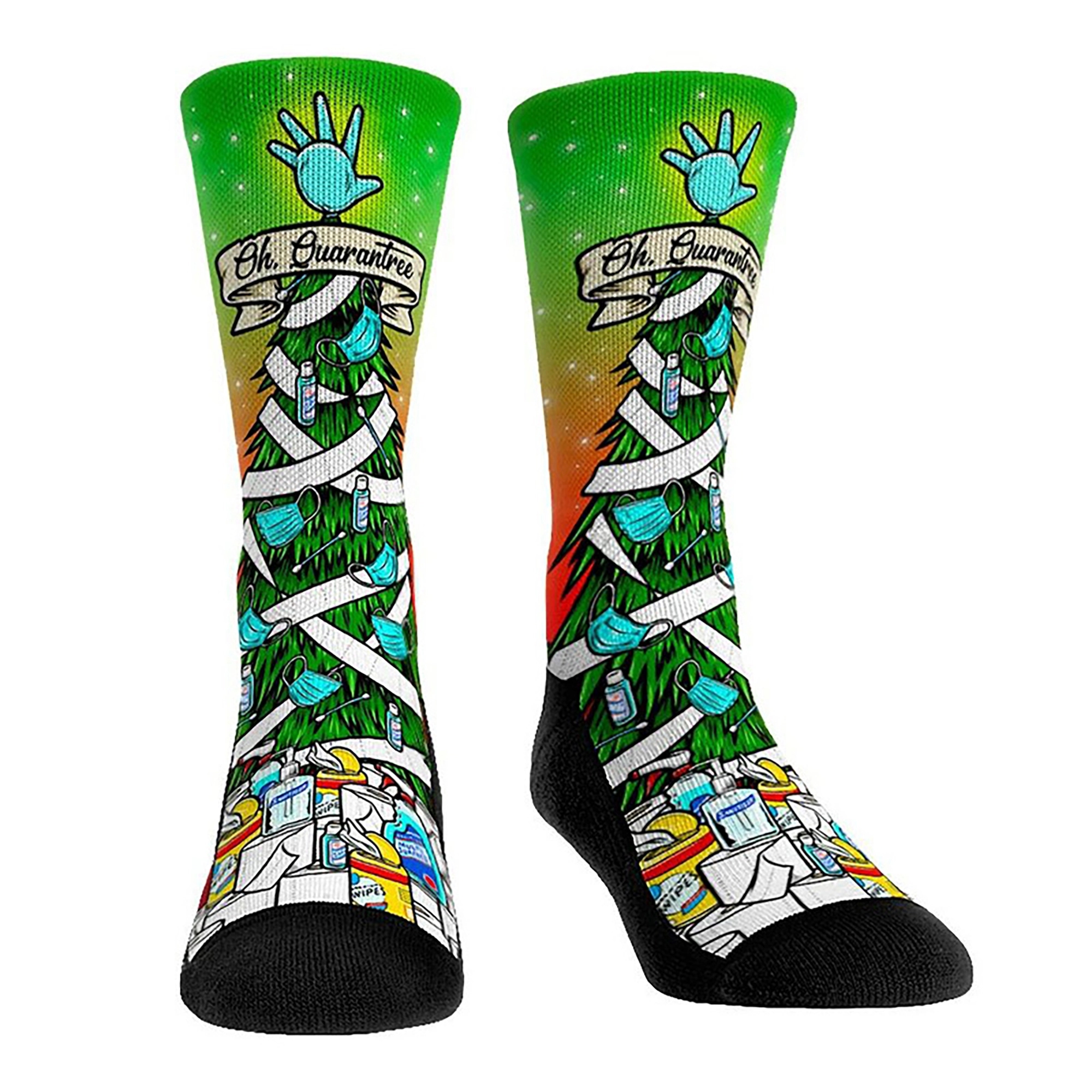 Thermal sublimation full color printing socks 3