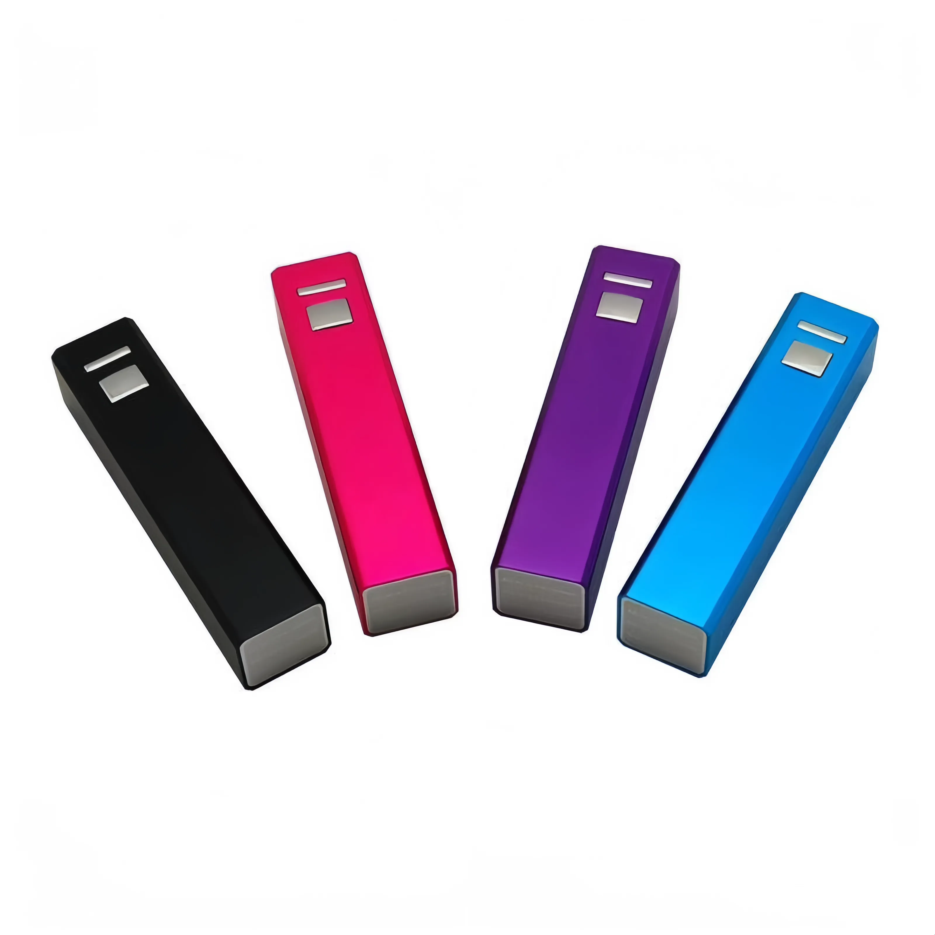 Alloy Single-Section Square Tube Mobile Power Bank 7